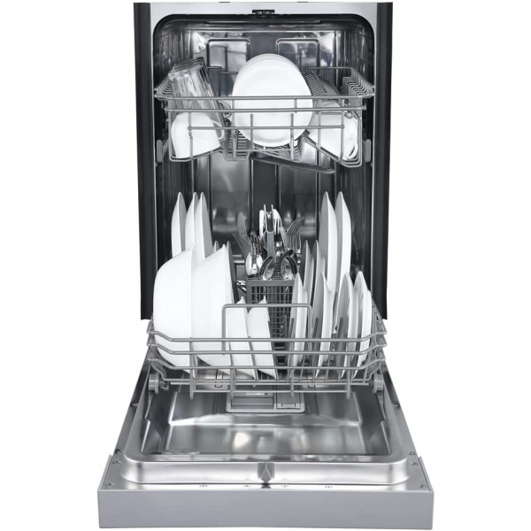 EdgeStar 18 Inch Built-In Dishwasher, White