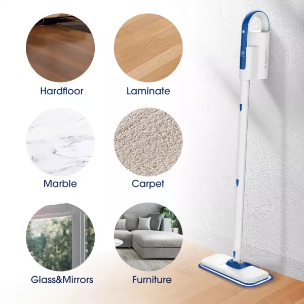 INOVANT (S-Series) SM110 Steam Mop for Floor Cleaning High Temperature Handheld Steam Cleaner for Furniture Couch Hardwood Laminate Tile Floor Steamer