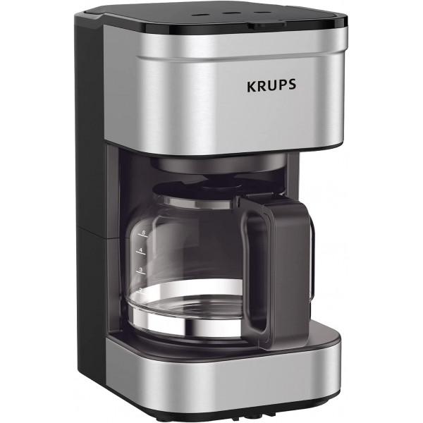 Krups Drip Coffee Maker 5 Cup, Black